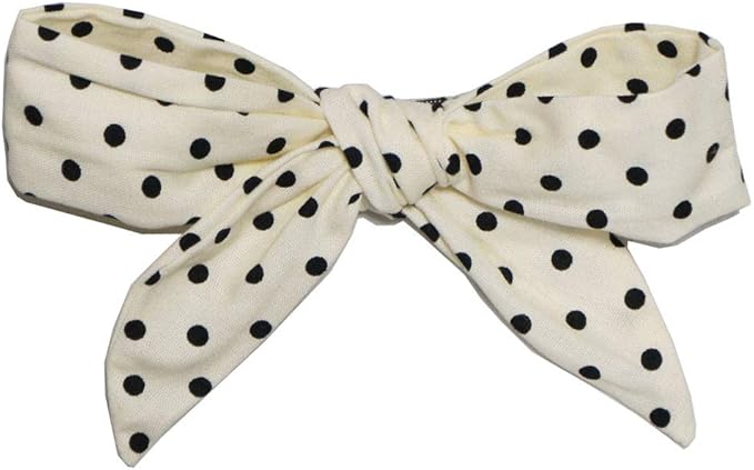 Amazon Co Jp ワイヤー入りリボン ヘアクリップ2 オフ白 服 ファッション小物