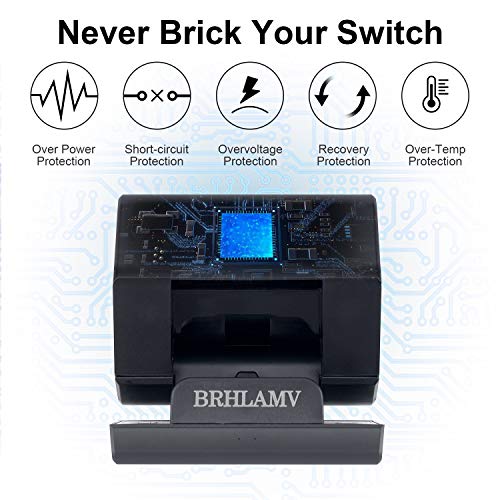 Nintendo Switch Dock, BRHLAMV Portable Replacement for Nintendo TV Dock Station with HDMI, USB 3.0, 2USB 2.0 and Charging Ports