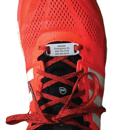 GoTags Shoe ID Tags, Important ID for Runners, Cyclists, Athletes