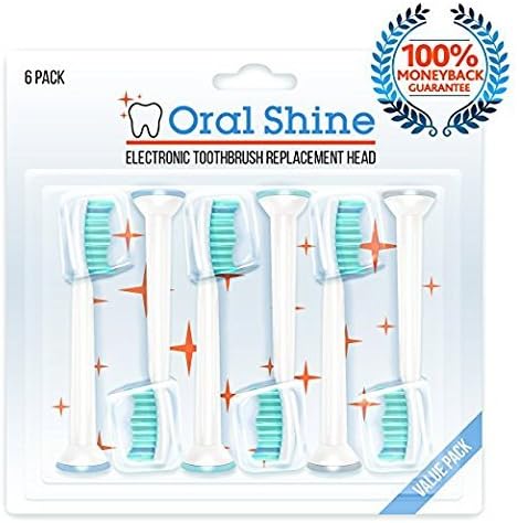 Sonicare Premium Replacement Toothbrush Heads by OralShine Proresults, Fit Essence, Plaque Control, Gum Health, DiamondClean, Flexcare, HealthyWhite and EasyClean …