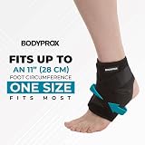 Bodyprox Ankle Support Brace Breathable Neoprene Adjustable Straps view 5