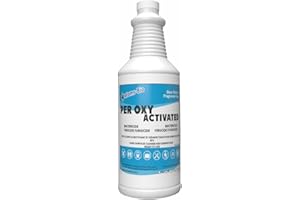 atoms-Bio Per-Oxy ACTIVATED Ready-to-Use Disinfectant Cleaner, Hydrogen Peroxide 0.5%, Virucide, Bactericide and Fungicide, D