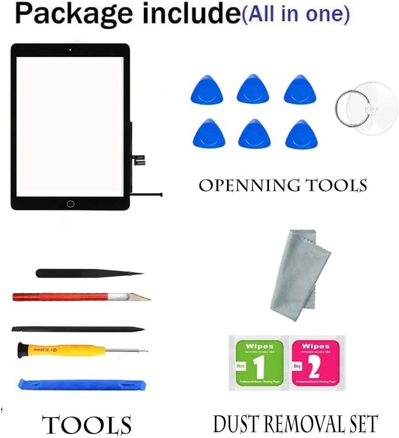GoodFixer for iPad 7/8,7th/8th Generation Screen Replacement Digitizer 2019/2020 10.2" - Image 5