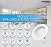 Parmida (12 Pack) 4 inch LED Downlight Trim, Dimmable, 10.5W (75W Replacement), 700 Lm, EASY INSTALLATION, 5000K (Day Light), Retrofit LED Recessed Lighting Fixture, ENERGY STAR & ETL-Listed