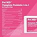 Pet MD Probiotic, Prebiotic, Enzymes and Herbs - Complete 4 In 1 Digestive Health for Dogs and Cats - 30 Sprinkle Capsules