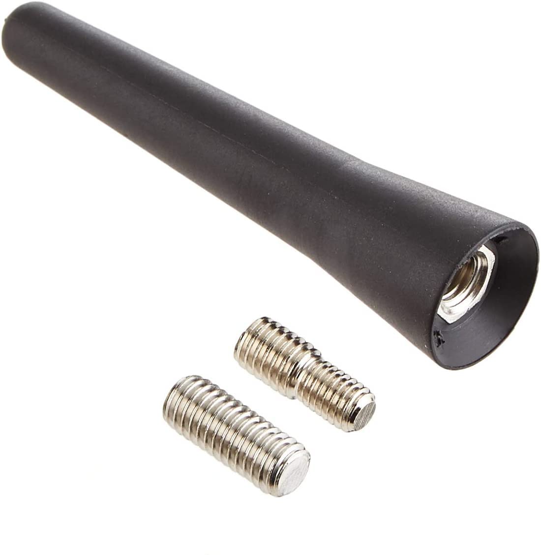 TTBB-AUTOPARTS TTBB59 Universal Car Antenna 65mm Short Modified Carbon Fiber Design Black