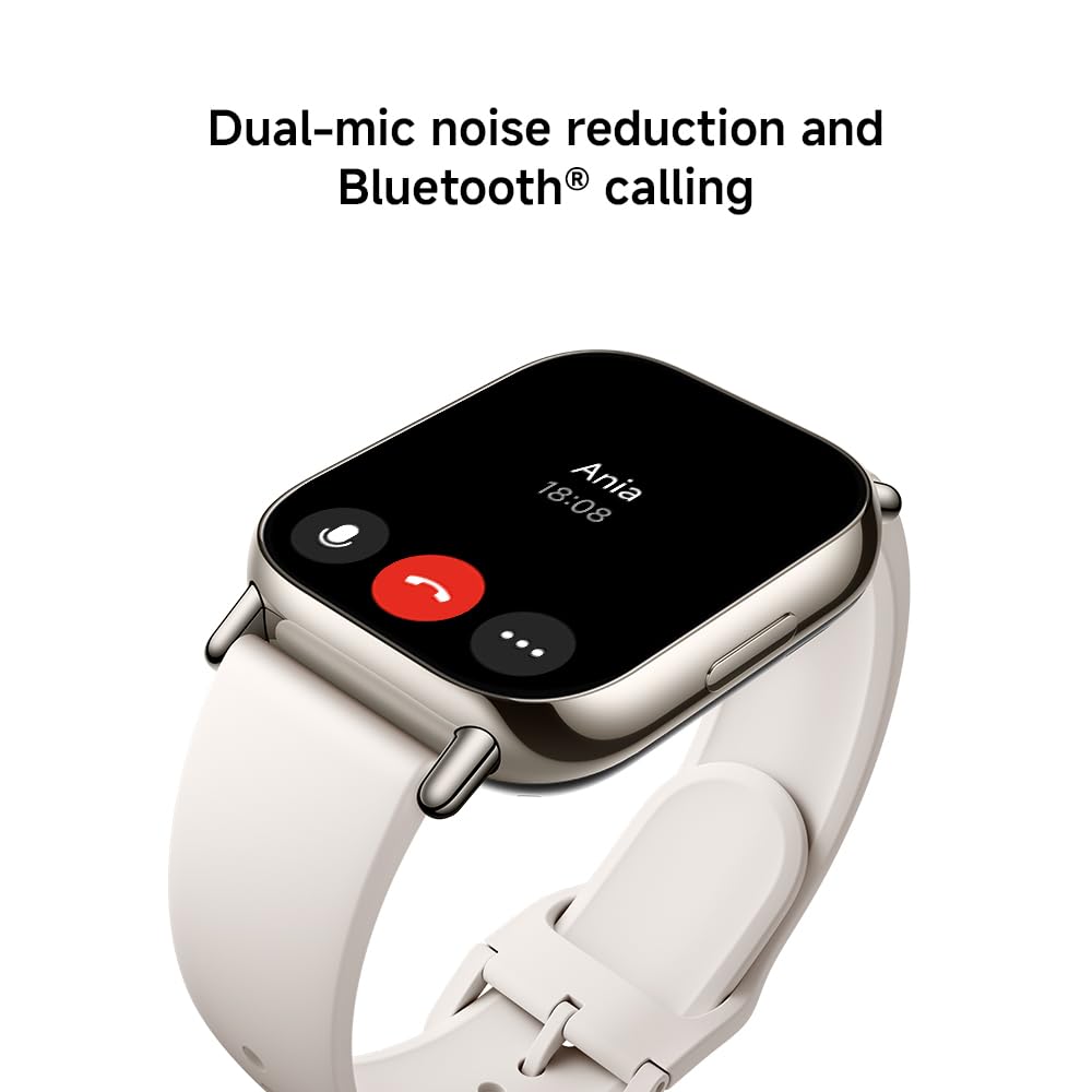 XIAOMI Redmi Watch 5 Lite with Bluetooth Calling & 1.96″ Amoled Display | Black