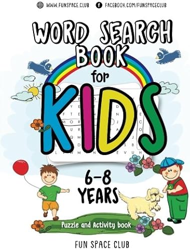 Download Word Search Books for Kids 6-8: Word Search Puzzles for Kids Activities Workbooks age 6 7 8 year olds PDF