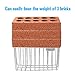 hblife Kitchen Sponge Holder Stainless Steel Sink Caddy Organizer Soap Dishwashing Liquid Drainer Brush, Rack, Draining Basket