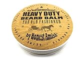 Honest Amish Heavy Duty Beard Balm -New Large 4 Oz Twist Tin