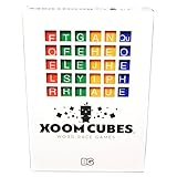 Xoom Cubes White by BAXBO Word Race Dice Game Pack A (Primary Colors) Second Edition