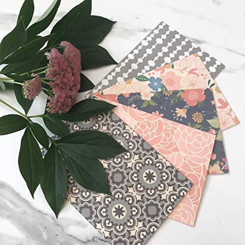 All Occasion Assorted Blank Note Cards - Boxed Set of 20 Cards & Decorative Envelopes and Sticker Set - Blank Cards - Great For Office Birthdays