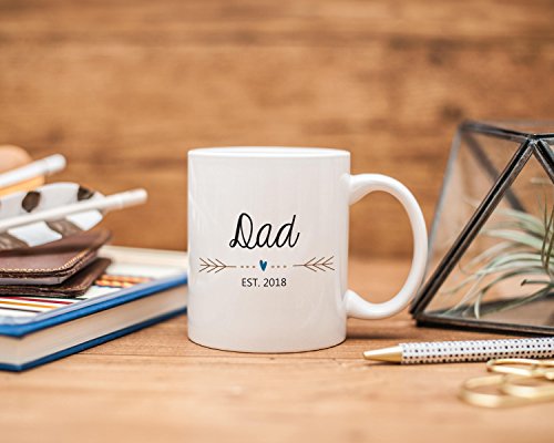 dad est 2018 mug
