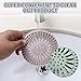 LIUMY Hair Catcher,Silicone Hair Stopper,Shower Drain Covers, Sink Drain Filter for Bathroom Bathtub and Kitchen, Easy to Install and Clean, Home Tool Supplies (5 Pack)