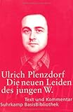 Front cover for the book Die neuen Leiden des jungen W. by Ulrich Plenzdorf