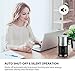Milk Frother, iSiLER Electric Milk Frother, 130ml(4.5OZ) Automatic Hot Cold Milk Frother, 300ml(10.5OZ) Milk Heater with Non-Stick Coating Copper Thermostat for Coffee, Hot Chocolate, Creamer