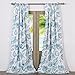 Barefoot Bungalow Cruz Coastal Curtain Panel Set, 84 x 84 inches, White