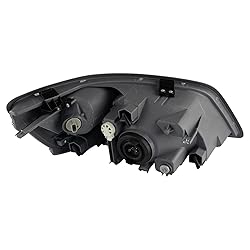 TRQ 2 Piece Headlight Assembly Set Driver