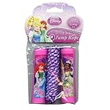 Disney Princess Belle, Aurora, Rapunzel, Ariel Pink Jump Rope