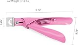 MelodySusie Nail Clippers Tip Cutters for Acrylic False Nails Pink Small view 7