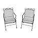 Glenbrook Black Patio Action Chair (2-Pack)