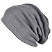 Jersey Slouch Beanie Basic Skull Cap Oversize