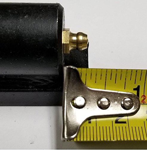 Bobco Metals Heavy Duty 5" Barrel Gate Hinge, Style 450lb Capacity, 1 Pair