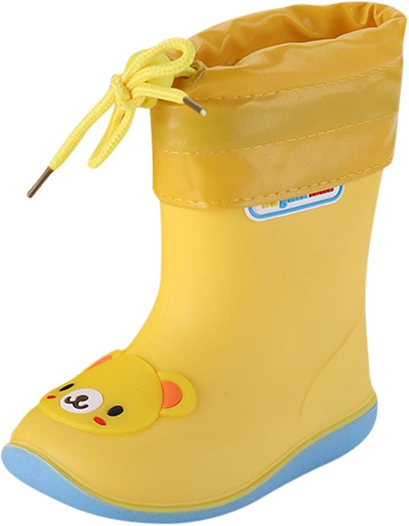 Shoes & Bags BaojunHT Unisex Kids’Basic Cute Wellington Boots with