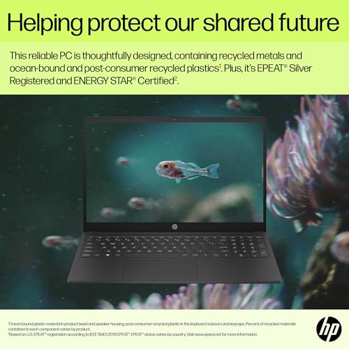 Hp Laptop 15.6&Quot; | Intel N-Series N100 | 8Gb Ram | 128Gb Ufs Storage | Fhd (1920 X 1080) Display | Windows 11 Home In S Mode | Intel Uhd Graphics | 15-Fd0070Na - View 10