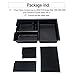 MARCHFA Center Console Organizer Glove Box Tray for 2009-2018 RAM 1500 2500 3500 (Full Console w/Bucket Seats ONLY) Armrest Secondary Storage Box Divider Compatible with RAM 2009-2018 Accessories