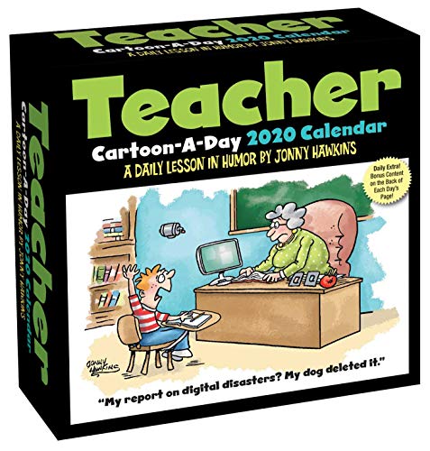 Teacher Cartoon-A-Day 2020 Calendar by Jonny Hawkins