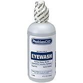PhysiciansCare by First Aid Only 7-006 Eye Wash Solution, 4 oz Bottle | Flush dust, debris and irritants with compact sterile eye wash for workplace, home and travel first aid kits.