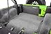 Bedrug - Jeep Cargo Kit | 2007 - 2010 Jeep Wrangler JK UNLTD 4 Door, Cargo Liner w/ Tailgate & Tub Liner | Grey - 5 pc. | BRJK07R4