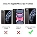 SALAWAT for iPhone 11 Pro Max Case, Slim PU Leather Vintage Shockproof Phone Case Cover Lightweight Soft TPU Bumper Hard PC Hybrid Protective Case for iPhone 11 Pro Max 6.5 Inch 2019 (Black)