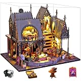 Kit Maison De Poupée Miniature Spilay – 1:24 – Meubles En Bois, Boîte à Musique, LED, Housse Anti-poussière – DIY Dès 14 Ans