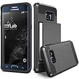 Galaxy S6 Edge Plus Case, Verus [Damda Slide][Dark Silver] - [Wallet Card Slot][Heavy Duty Protection] For Samsung S6 Edge+