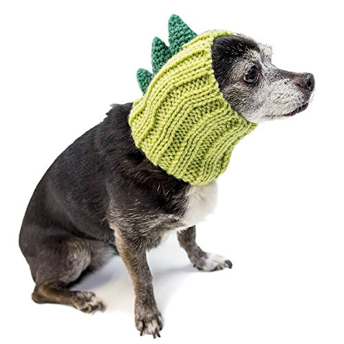 Zoo Snoods - The Original Knit Dinosaur Dog Snood - Image 4