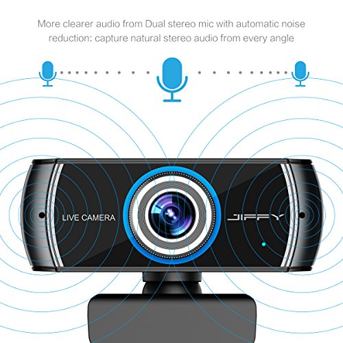 JIFFY-C100-FULL-HD-1080P-Streaming-Webcam-with-Microphone-and-H264-technology-Widescreen-Video-Calling-and-Recording-Desktop-or-Laptop-Webcam