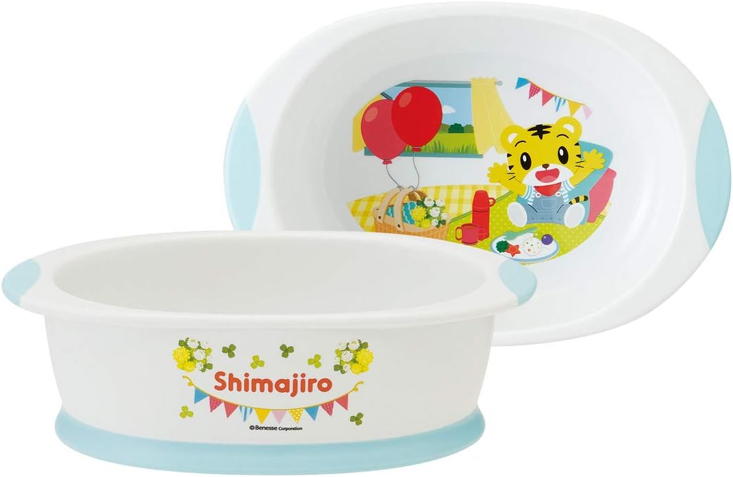 スケーター ボウル すくいやすい 子供食器 ベビー 小鉢 しまじろう 16.4×11.3×H5cm WP4