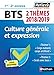 Culture génerale et expression BTS : Thème 1 : Corps naturel, corps artificiel ; Thème 2 : Seuls by 