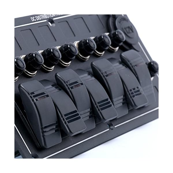 Amarine-made-7-Gang-Aluminium-LED-Rocker-CIG-Socket-Circuit-Breaker-Waterproof-Marineboatrv-Switch-Panel Amarine-made-7-Gang-Aluminium-LED-Rocker-CIG-Socket-Circuit-Breaker-Waterproof-Marineboatrv-Switch-Panel