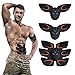 Phenitech Abs A, Abdominal Toning Belt Muscle Toner Portable Muscle Trainer EMS Body Fitness Belt 5 Modes & 15 Levels with 10pcs Replacement Pads for Abdomen/Arm/Leg Training Men Women