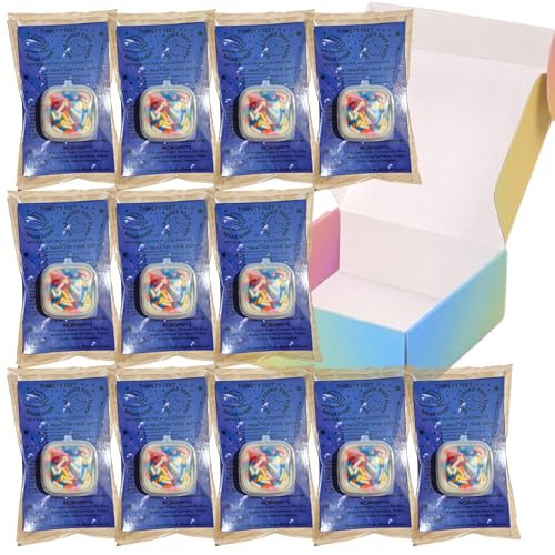 Sugar Cookie 12 Count, Natural Foot Scrub for Dry Skin, Moisurizing Body Scrub, Hypoallergenic Exfoliant, Nourishing with Vitamins A, E, & F, For Men, Women, Girls, Boys, Birthday, Spa, Bath