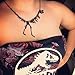 Jane Stone Dinosaur Vintage Necklace Short Collar Fashion Costume Jewelry for Women Teens (Black-L)