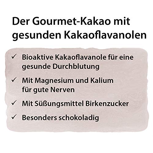 Dr. Jacobâs Flavochino 450 g Dose I zart-herbes Kakaogetränk I mit Kakaoflavanolen für eine gesunde Durchblutung¹ I mit Mineralstoffen für Nerven² und Blutdruck³ I ohne Zuckerzusatz – Bild 4