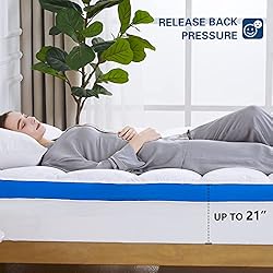 CYMULA Mattress Topper Queen Size, Cooling Mattress