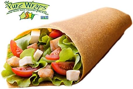 Pure Wraps, Paleo Coconut Wraps, Curry Flavor (8 Pack), 32 Count