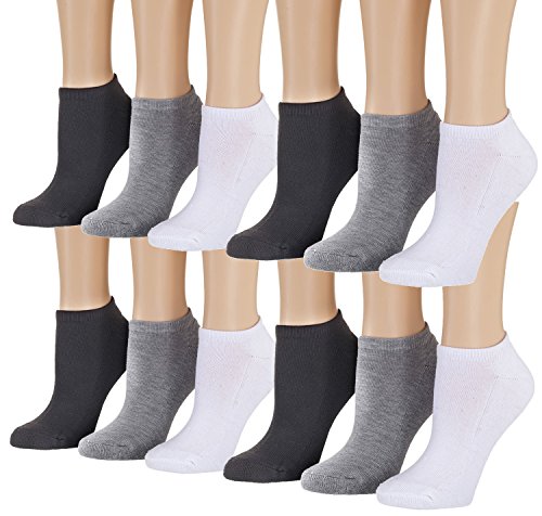 Tipi toe women s 12-pack no show athletic socks, sock s…