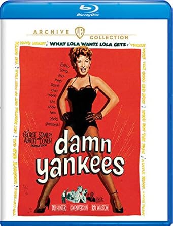 Amazon Com Damn Yankees Blu Ray Tab Hunter Gwen Verdon Ray Walston George Abbott Stanley Donen Movies Tv