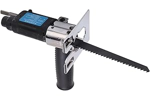 Drill Saw Attachment, Reciprocating Saw Adapter Metal Cutting Adapter for A Drill Reciprocating Saw Electric Drill to Saw Ada